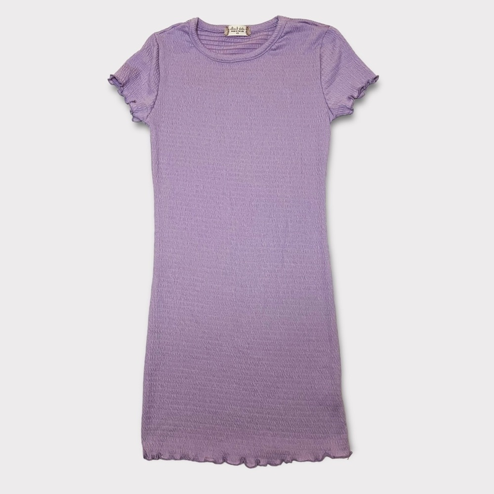 ALTAR’D State Purple/ Lilac Bodycon Ruched Dress